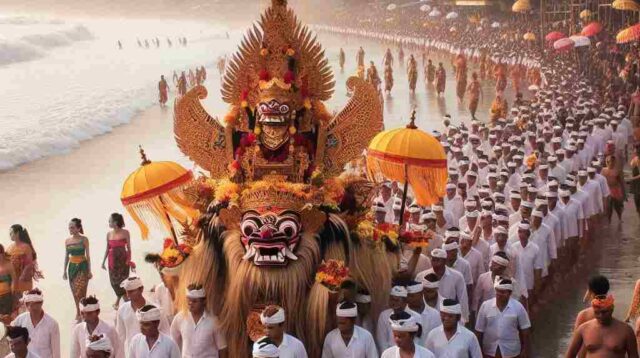 Upacara Melasti pada Setiap Hari Raya Nyepi Sebagai Simbol Ritual Penyucian Alam dan Jiwa Bagi Umat Hindu Bali